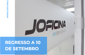 Joficina regressa dia 10 de Setembro